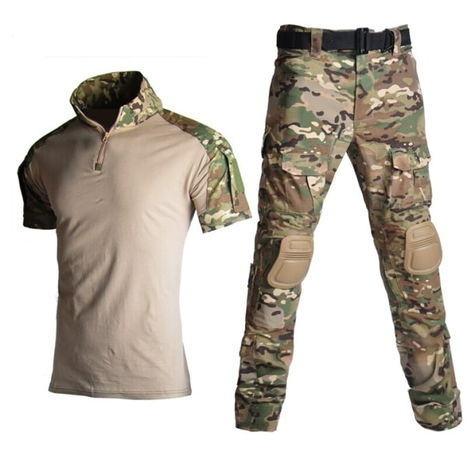 Tenue militaire t-shirt et pantalon 6964 feyijh