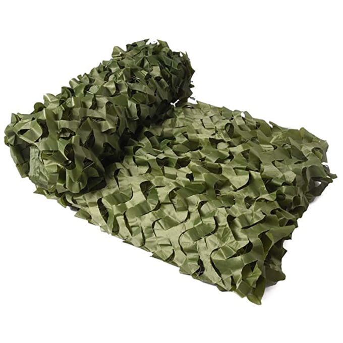 Filet de camouflage vert multifonctions Filets de camouflage militaire pour chasse et entra nement en for t couvertures de voiture tentes 3