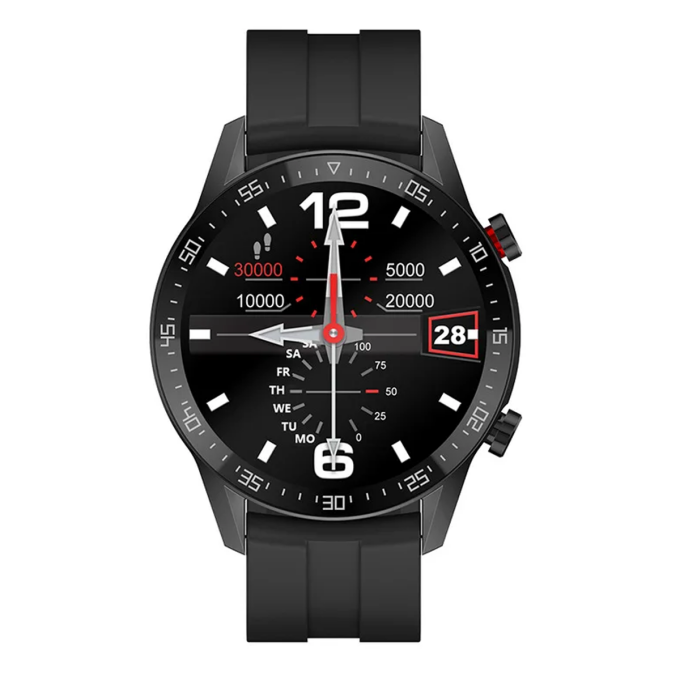 Montre de plongée militaire connectée intelligente Montre de plongee militaire connectee noir