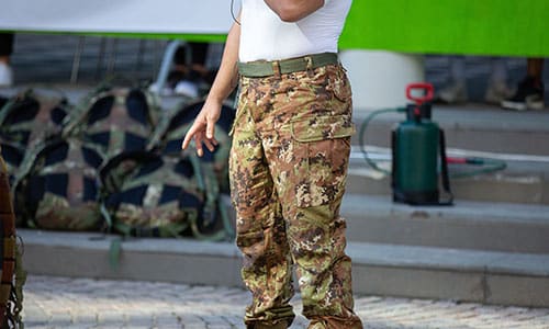 Militaire Imperméable Camouflage pour la Chasse Respirant Adventure Multi-Poches Feng Pantalon Militaire Militaire pour Homme 