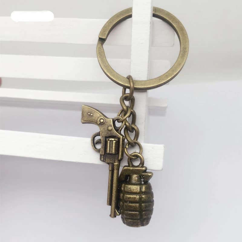 Porte-clés-militaire-grenade