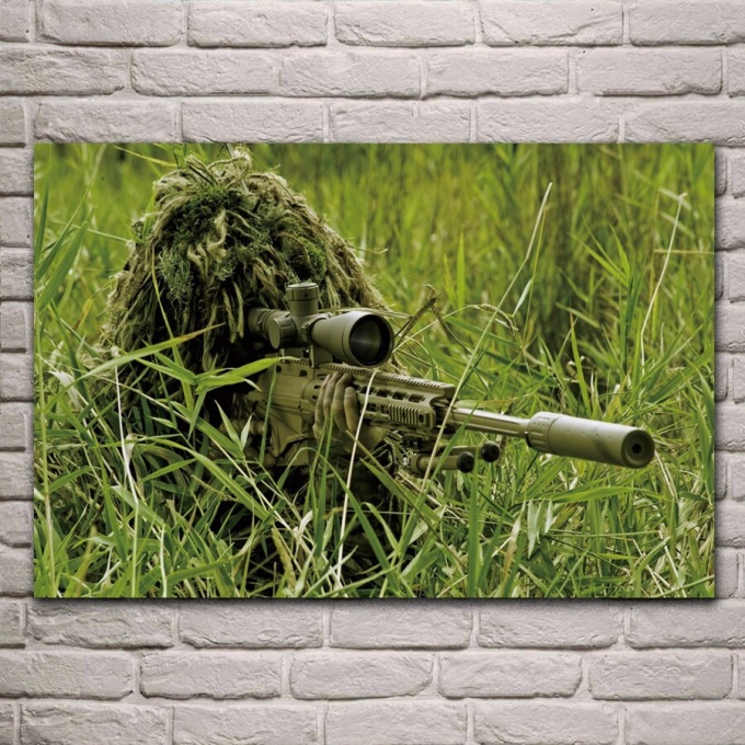 Tableau militaire avec motif de combat en nature HTB1GwzhMVzqK1RjSZFvq6AB7VXaJ
